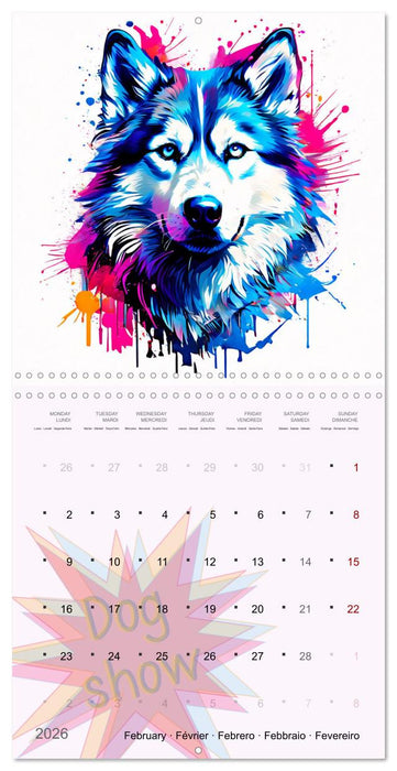 Dog show (CALVENDO Monthly Calendar 2026)