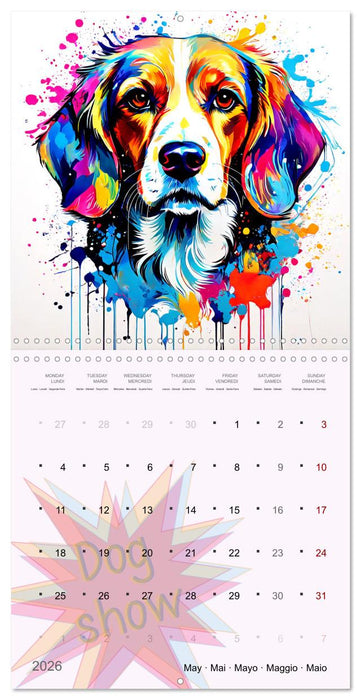 Dog show (CALVENDO Monthly Calendar 2026)
