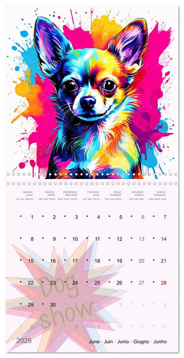 Dog show (CALVENDO Monthly Calendar 2026)