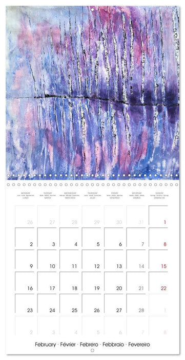 Autumn paintings (CALVENDO Monthly Calendar 2026)