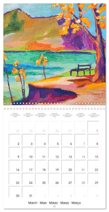 Autumn paintings (CALVENDO Monthly Calendar 2026)