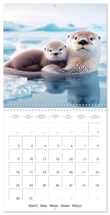 Animals of Arctic (CALVENDO Monthly Calendar 2026)