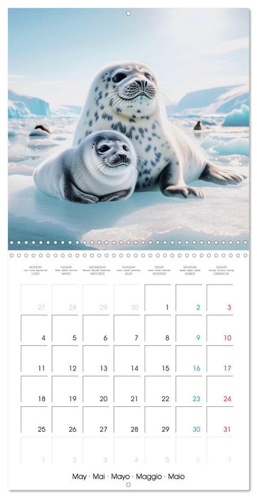 Animals of Arctic (CALVENDO Monthly Calendar 2026)