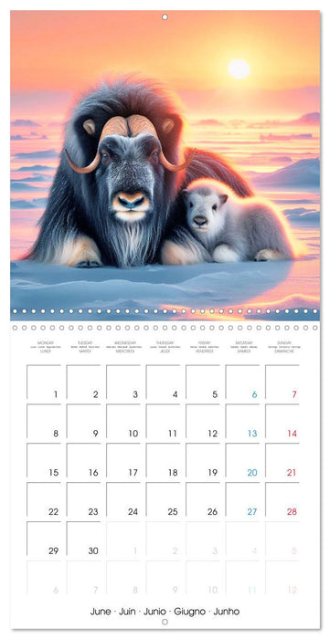 Animals of Arctic (CALVENDO Monthly Calendar 2026)