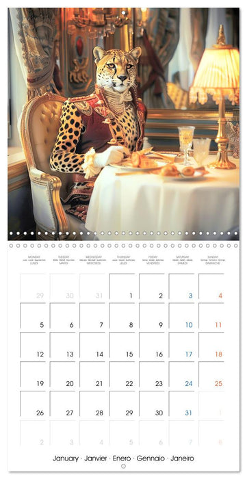 Animal La Belle Epoque (CALVENDO Monthly Calendar 2026)