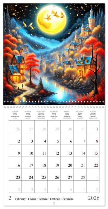 Moonlight miracle (CALVENDO Monthly Calendar 2026)