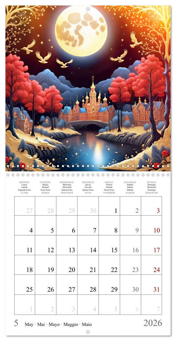 Moonlight miracle (CALVENDO Monthly Calendar 2026)