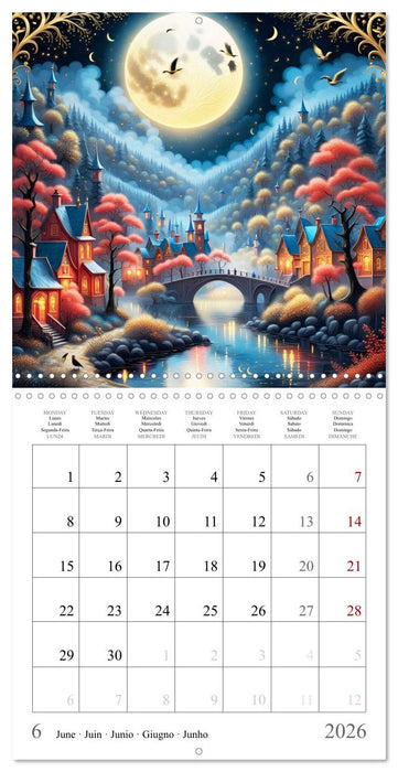 Moonlight miracle (CALVENDO Monthly Calendar 2026)