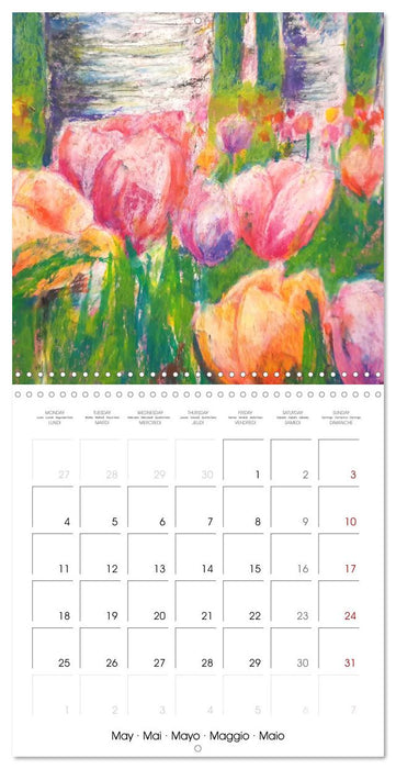 Calm moments in painted still lifes (CALVENDO Monthly Calendar 2026)