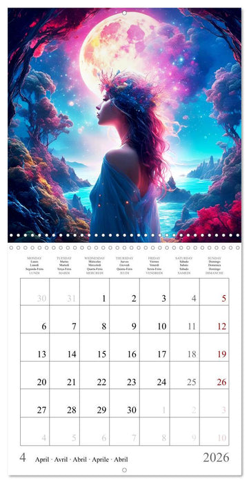 Nuits exotiques (CALVENDO Calendrier mensuel 2026)