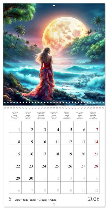 Nuits exotiques (CALVENDO Calendrier mensuel 2026)