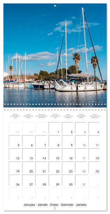 E´tang de Thau en Me´diterrane´e (CALVENDO Calendrier mensuel 2026)