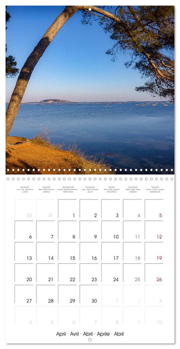 E´tang de Thau en Me´diterrane´e (CALVENDO Calendrier mensuel 2026)