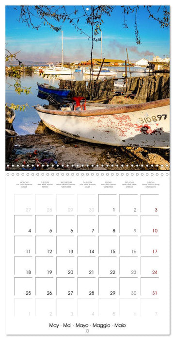 E´tang de Thau en Me´diterrane´e (CALVENDO Calendrier mensuel 2026)