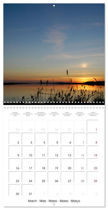 Méditerranée - L'étang de Thau (CALVENDO Calendrier mensuel 2026)