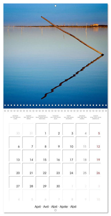 Méditerranée - L'étang de Thau (CALVENDO Calendrier mensuel 2026)