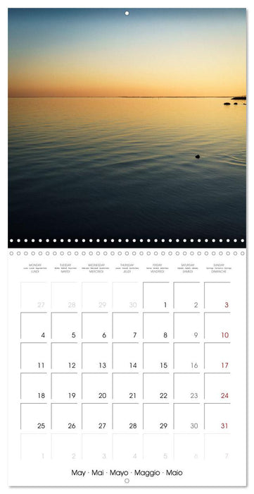 Méditerranée - L'étang de Thau (CALVENDO Calendrier mensuel 2026)