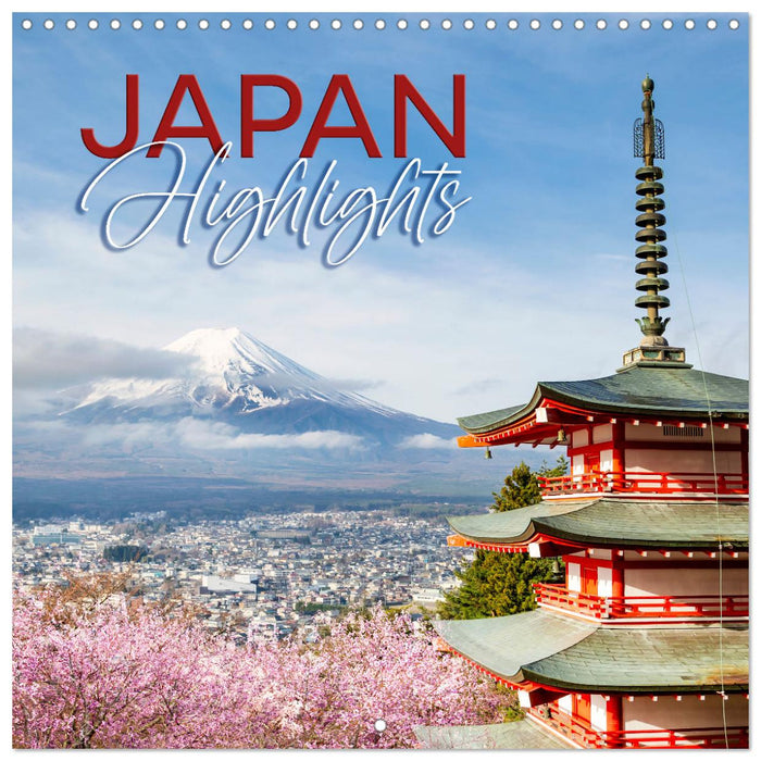 JAPAN Highlights (CALVENDO Monthly Calendar 2026)