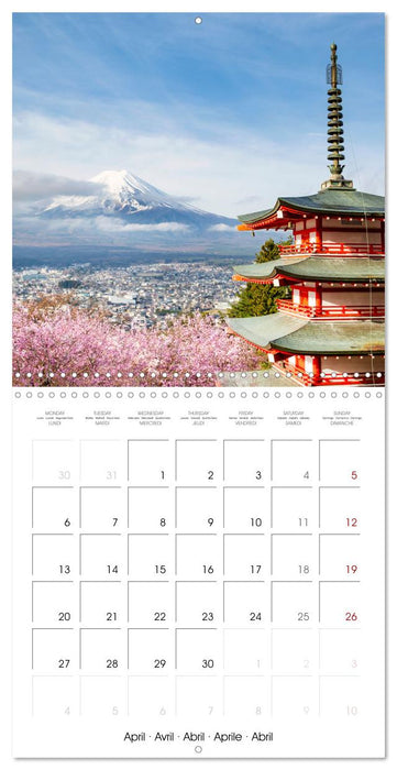 JAPAN Highlights (CALVENDO Monthly Calendar 2026)