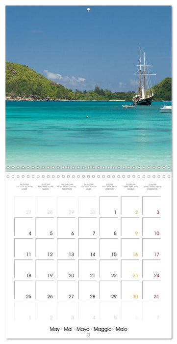 Seychelles The granite islands (CALVENDO Monthly Calendar 2026)