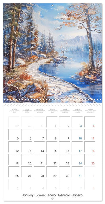 Artistic Paths (CALVENDO Monthly Calendar 2026)