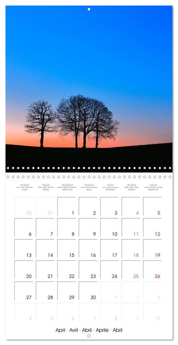 Les paysages d'Allemagne (CALVENDO Calendrier mensuel 2026)