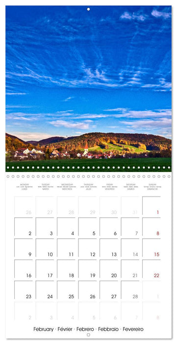 German Landscapes (CALVENDO Monthly Calendar 2026)