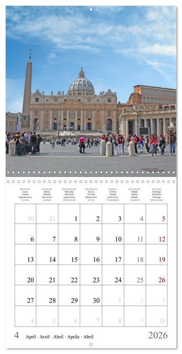 A Journey Through Europe (CALVENDO Monthly Calendar 2026)