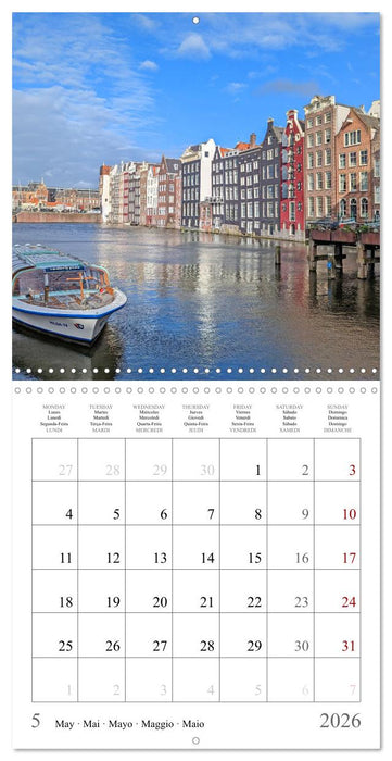 A Journey Through Europe (CALVENDO Monthly Calendar 2026)