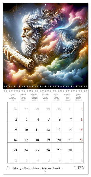 Spécialistes spirituels (CALVENDO Calendrier mensuel 2026)