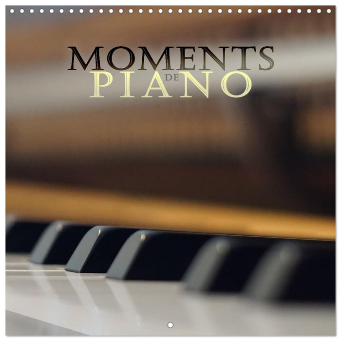 Moments de Piano (CALVENDO Calendrier mensuel 2026)