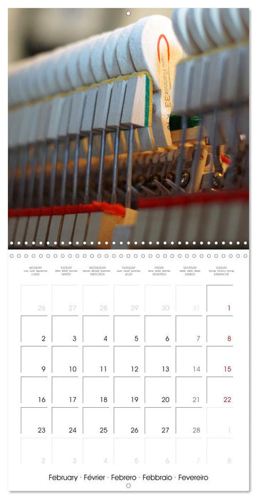Piano Moments (CALVENDO Monthly Calendar 2026)