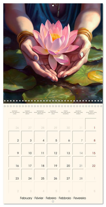 Never Forget Yoga (CALVENDO Monthly Calendar 2026)