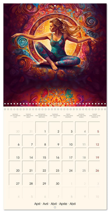 Never Forget Yoga (CALVENDO Monthly Calendar 2026)