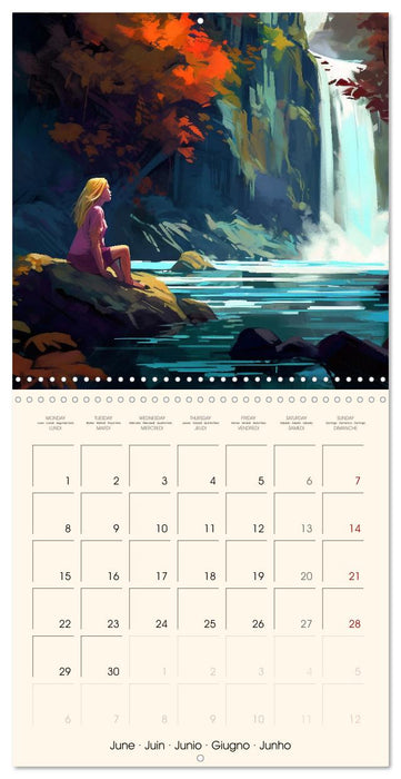 Never Forget Yoga (CALVENDO Monthly Calendar 2026)