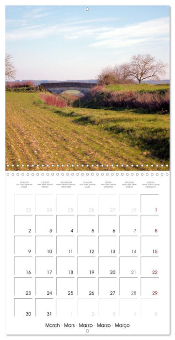 Les couleurs de la Vienne (CALVENDO Calendrier mensuel 2026)