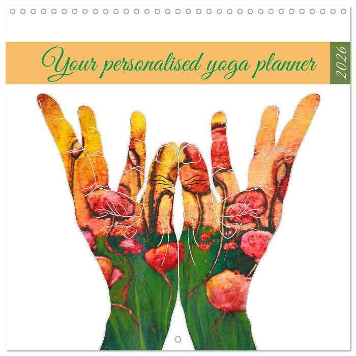 Your personalised yoga planner (CALVENDO Monthly Calendar 2026)
