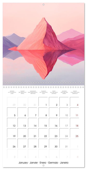 Minimalist Travel (CALVENDO Monthly Calendar 2026)