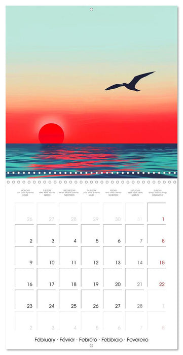 Minimalist Travel (CALVENDO Monthly Calendar 2026)