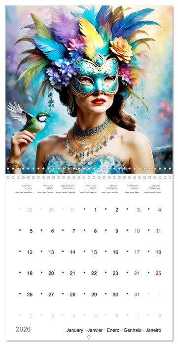 Transformation fascinante (CALVENDO Calendrier mensuel 2026)