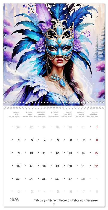 Transformation fascinante (CALVENDO Calendrier mensuel 2026)