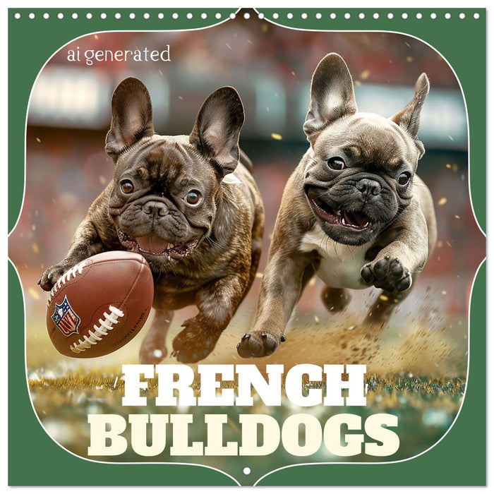 French Bulldogs (CALVENDO Monthly Calendar 2026)