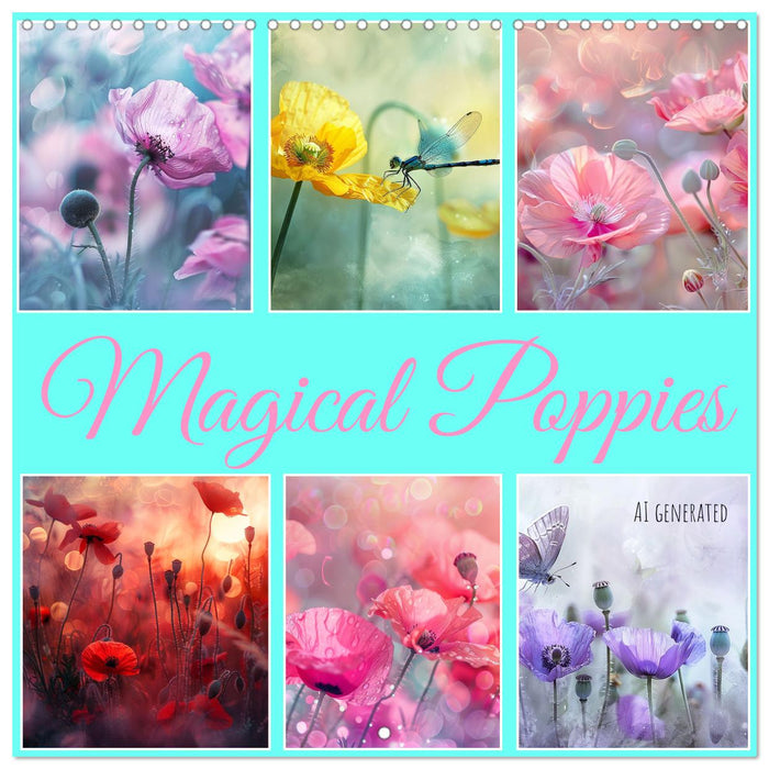 Magical Poppies (CALVENDO Monthly Calendar 2026)