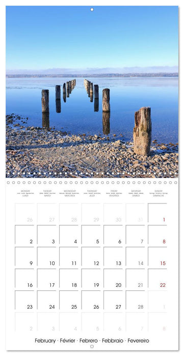 Dreamlike landscapes in Upper Bavaria (CALVENDO Monthly Calendar 2026)