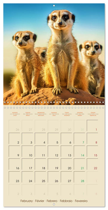 Let's go on Safari - Animal babies in Africa (CALVENDO Monthly Calendar 2026)