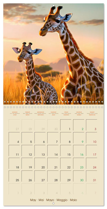 Let's go on Safari - Animal babies in Africa (CALVENDO Monthly Calendar 2026)