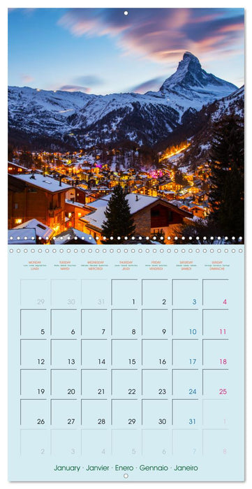 Discover Zermatt - Matterhorn - Switzerland (CALVENDO Monthly Calendar 2026)