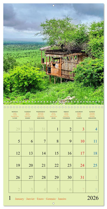 Discover Soroi Lions Bluff Lodge - Kenya (CALVENDO Monthly Calendar 2026)