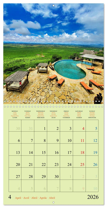 Discover Soroi Lions Bluff Lodge - Kenya (CALVENDO Monthly Calendar 2026)
