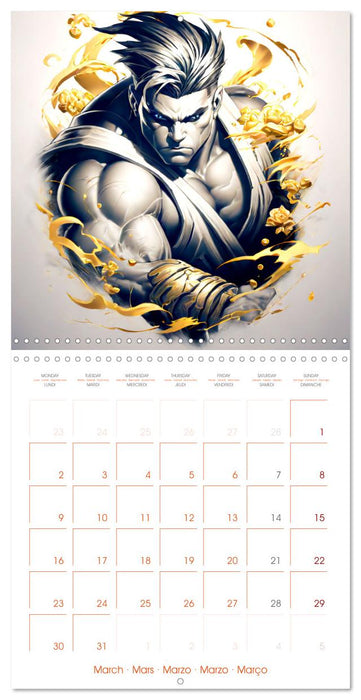 Streetfighters (CALVENDO Monthly Calendar 2026)